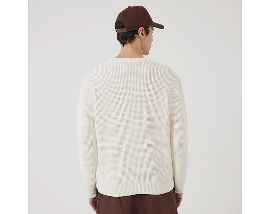 Pullover New Era - MLB Waffle Knit Crew - LA Dodgers - Off White