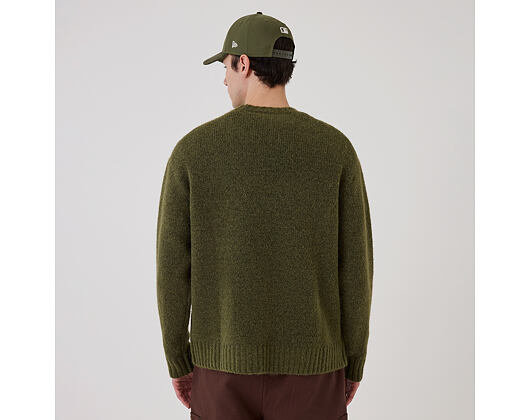 Strickpullover New Era - Branded Simple Knit Crew - New Olive