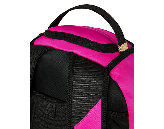 Rucksack Sprayground - Shark Central White Stencil Shark Pink Nylon Backpack