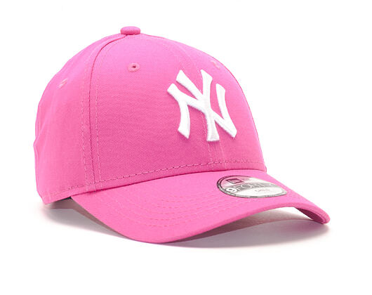 Kinder Kappe New Era - MLB Essential 9FORTY - NY Yankees - Hot Pink / White
