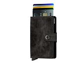 Geldbörse Secrid Miniwallet Vintage Black