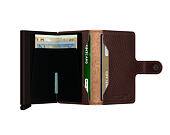 Geldbörse Secrid Miniwallet Veg Espresso Brown