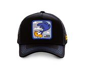 Kappe Capslab Looney Tunes - The Roadrunner Trucker Black