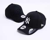 Kappe New Era 9FORTY Diamond Era - NY Yankees - Strapback Black / White