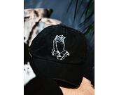 Kappe Rip N Dip - Praying Hands Dad Hat RND4753 Black