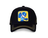 Kappe Capslab Trucker (MEGAMAN) Black/Yellow HER2