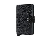 Geldbörse Secrid Miniwallet Ornament Black
