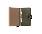 Geldbörse Secrid Miniwallet Saffiano Olive