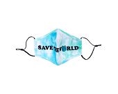 Mund-Nasen-Schutz Rip N Dip - Save The World Face Mask RND7162 Blue