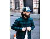 Kappe Stetson Trucker Cap Great Plains 7751152 Geen/Stone/Blue