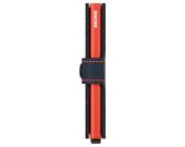 Geldbörse Secrid Miniwallet Matte Nightblue & Orange