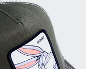 Kappe Capslab - Trucker Looney Tunes - Bugs Bunny - Olive / White