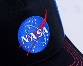 Kappe Capslab NASA A-Frame Trucker CL/NASA/1/NAS4 Black / Royal Blue
