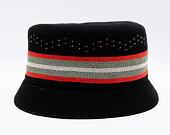 Hut Kangol Slick Stripe Bin Black