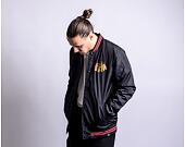 Jacke '47 Brand NHL Chicago Blackhawks Core Poly Fill '47 Drift Track Jacket Jet Black