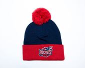 Mütze Mitchell & Ness TWO TONE POM BEANIE HWC Houston Rockets Blue