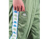 Trainerhose Kappa 222 BANDA RASTORIAI SLIM Green Dusty-White-Blue Smurf