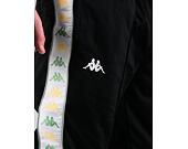 Jogginghose Kappa 222 BANDA RASTORIAI SLIM Schwarz-Weiß-Grün Staubig