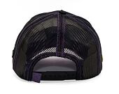 Kappe Capslab Batman - Retro Batman Trucker Black / Purple