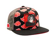 Kappe Capslab Naruto - Itachi Uchiha Flat Black / Red