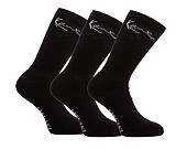 Socken Karl Kani Signature Socks 3-Pack black
