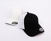 Kappe Yupoong Flexfit 110 Mesh Cap 2-Tone Black / White