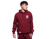 Pullover New Era League Essentials Oversized Hoody Detroit Tigers Cardinal / Optic White