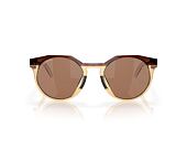 Sonnenbrille Oakley HSTN "Kylian Mbappé" Dark Amber/Light Curry - Prizm Tungsten