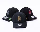 Kappe New Era - Black & Gold 9FORTY - AC Milan - Black
