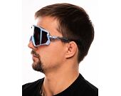 Sonnenbrille Oakley Wind Jacket 2.0 Transparent Stonewash / Prizm Snow Sapphire Iridium