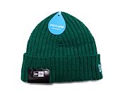 Mütze New Era Rib Short Cuff Beanie Melachite Green / White