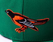 Kappe New Era 59FIFTY MLB Coops All Over Print Baltimore Orioles Cooperstown Team Color