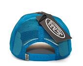 Kappe Von Dutch Trucker Boston - Cotton Twill - Cream/Blue