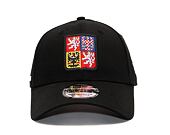 Kappe New Era 9FORTY National Team -  Czech Republic Black