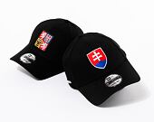 Kappe New Era 9FORTY National Team - Slovakia Black