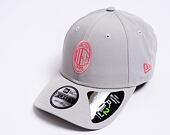 Kappe New Era 9FORTY Seasonal Pop AC Milan - Grey / Lava Red