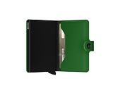 Geldbörse Secrid Miniwallet Matte Bright Green
