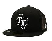 Kappe New Era 59FIFTY MLB "2022 Batting Practice" Texas Rangers - Black