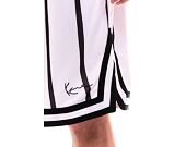 Shorts Karl Kani Small Signature Striped Mesh Shorts white/black