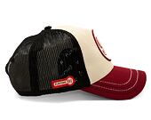 Kappe Capslab Harry Potter Trucker - Platform 9 3/4 - Stone / Scarlet Red