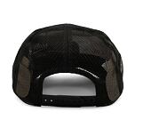 Kappe Brixton Regal Netplus MP Trucker Hat - Black/Black