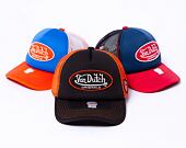 Kappe Von Dutch Lund Foam Trucker - Black/Orange