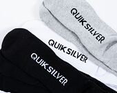 2 Paar Socken Quiksilver Basic Crew Socks Black