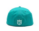 Kappi New Era - 59FIFTY - Miami Dolphins - Teamfarbe