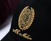 Kappe New Era - 9FORTY Heritage Gold - AC Milan - Black