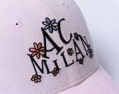 Kappe New Era - 9FORTY Needle Cord Doodle AC Milan - Pink