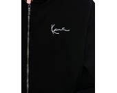Pullover Karl Kani - Chest Signature Essential Zip Hoodie - Black