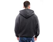 Pullover Karl Kani Star Logo OS Full Zip Hoodie anthracite/light grey