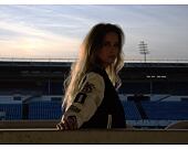 Damenjacke New Era - Varsity - Black / Off White