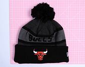 Mütze New Era - Knit Medium NBA Jake Cuff Beanie - Chicago Bulls - Grey